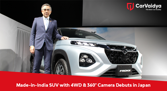 Made-in-India SUV with 4WD & 360° Camera Debuts in Japan
