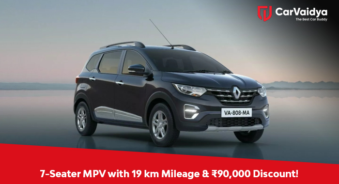 7-Seater MPV with 19 km Mileage & ₹90,000 Discount!
