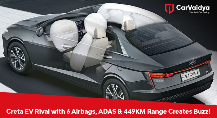 Creta EV Rival with 6 Airbags, ADAS & 449KM Range Creates Buzz