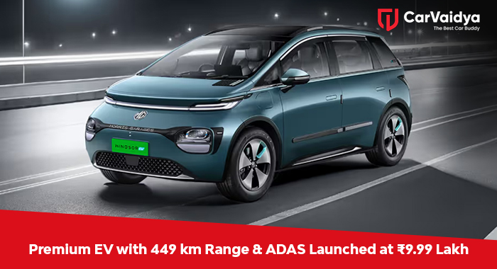 Premium EV with 449 km Range & ADAS Launched at ₹9.99 Lakh