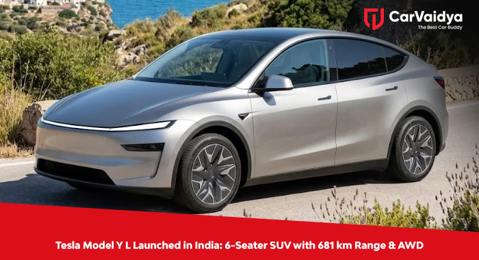 Tesla Model Y L Launched in India: 6-Seater SUV with 681 km Range & AWD