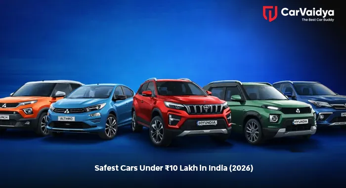 Safest Cars Under ₹10 Lakh in India (2026)