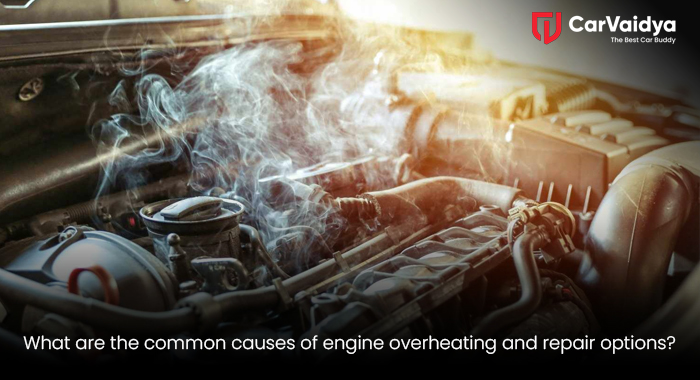 What are the common causes of engine overheating and repair options?