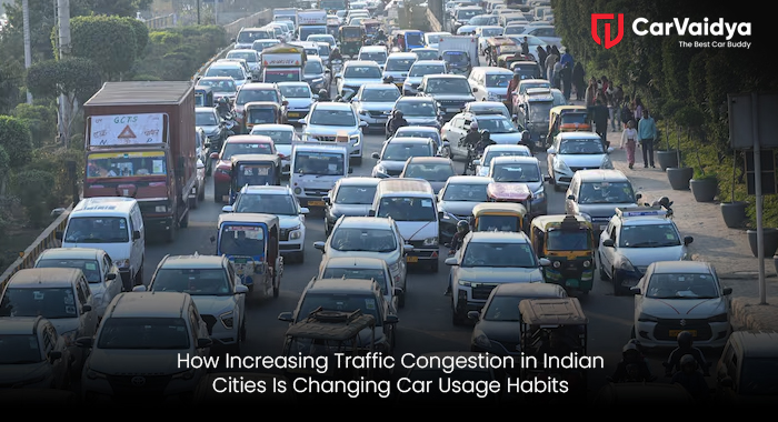 How Increasing Traffic Congestion in Indian Cities Is Changing Car Usage Habits