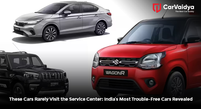 These Cars Rarely Visit the Service Center: India's Most Trouble-Free Cars Revealed