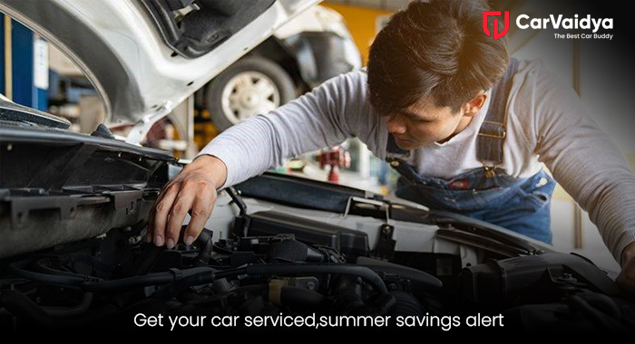  Get your car serviced,summer savings alert
