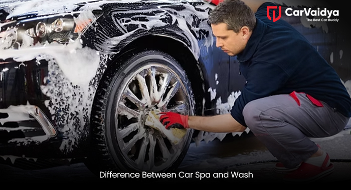 Difference Between Car Spa and Wash