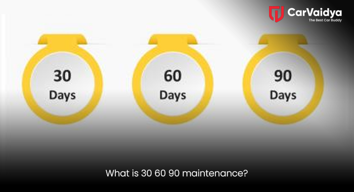 What is 30 60 90 maintenance?