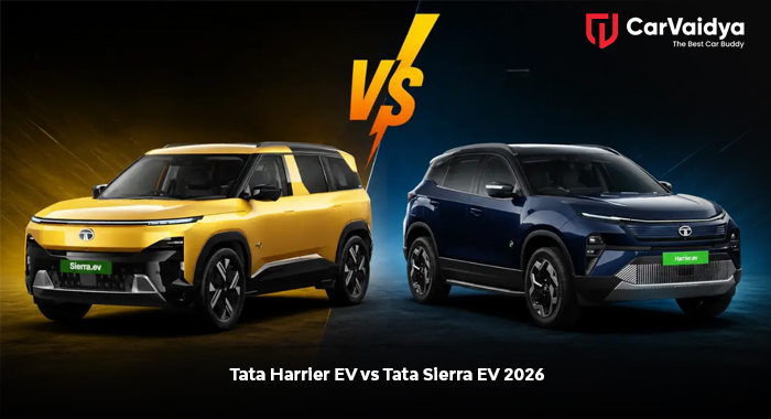 Tata Harrier EV vs Tata Sierra EV 2026