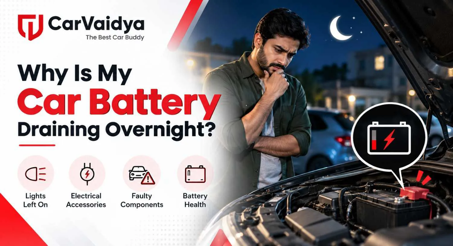 Why Is My Car Battery Draining Overnight?