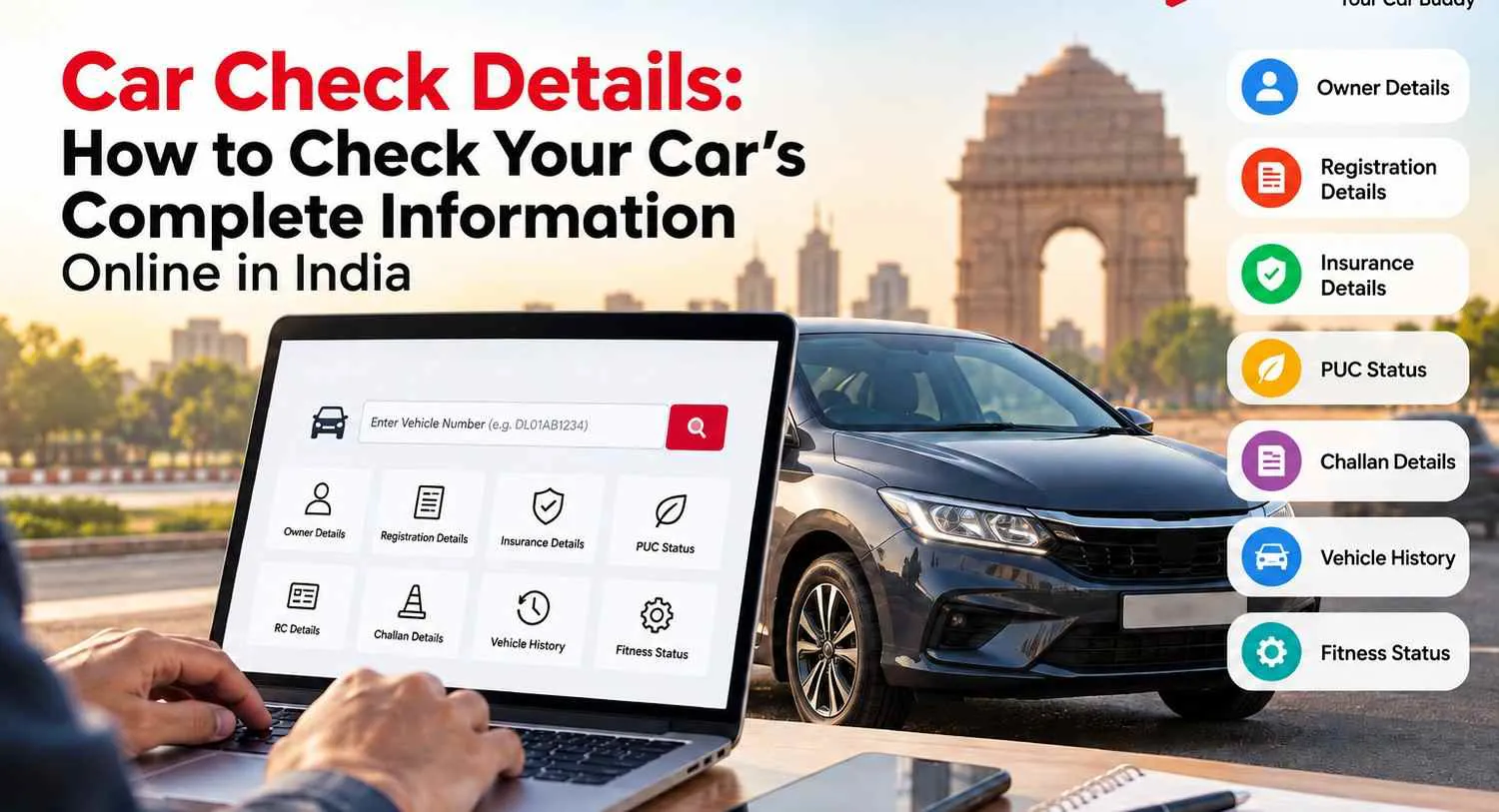 Car Check Details: How to Check Your Car's Complete Information Online in India