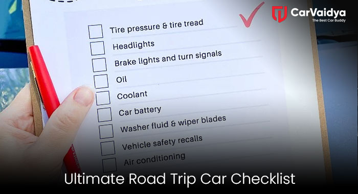 Ultimate Road Trip Car Checklist