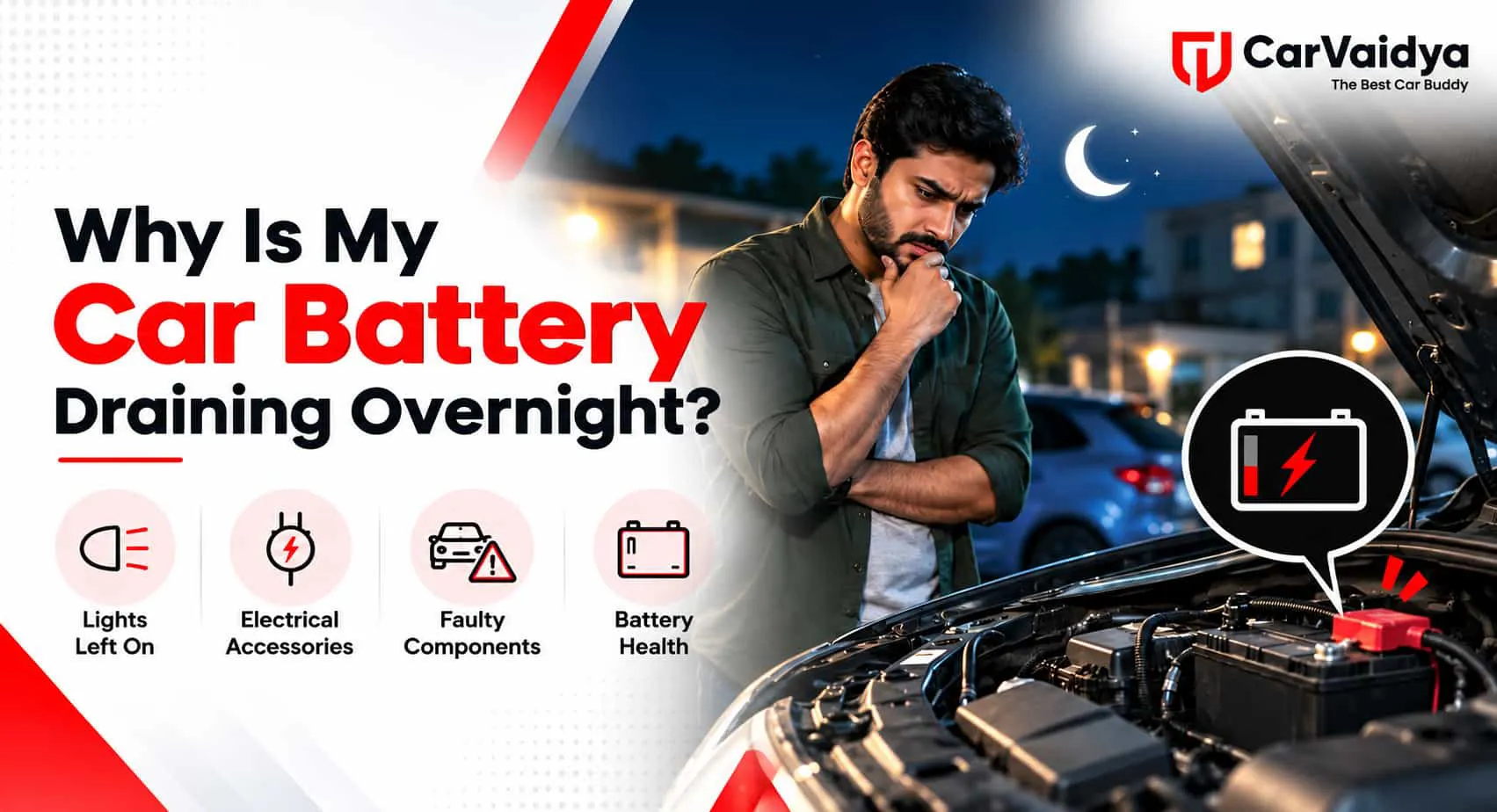 Why Is My Car Battery Draining Overnight?