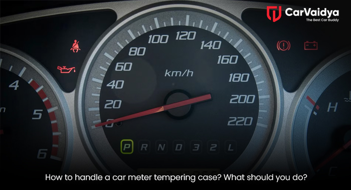 How to handle a car meter tempering case? What should you do?