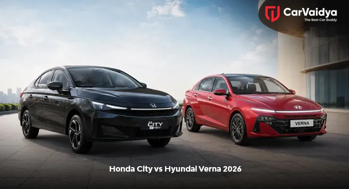 Honda City vs Hyundai Verna 2026