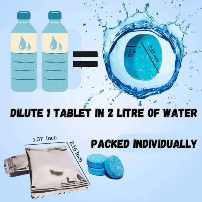 Glass Cleaning Tablet