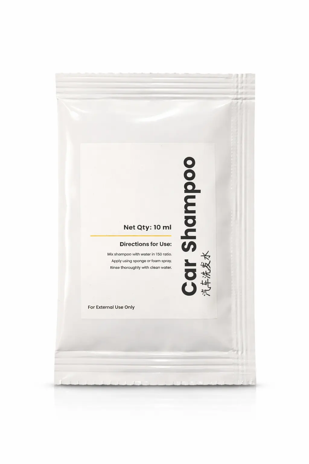 Car Shampoo Pouch 10ml
