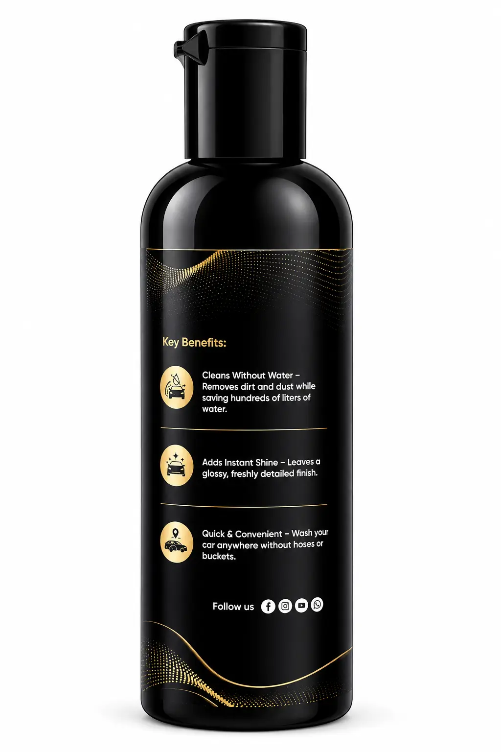 Waterless car wash 100ml - Pack of 1