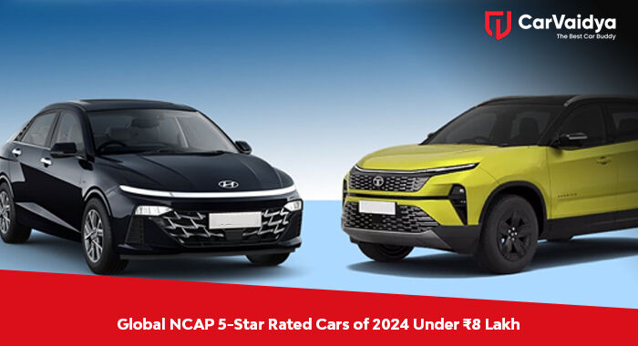 Global NCAP 5-Star Rated Cars of 2024 Under ₹8 Lakh