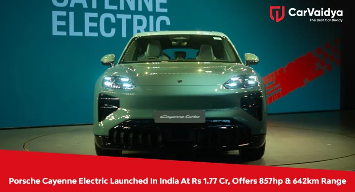 Porsche Cayenne Electric Launched In India At Rs 1.77 Cr, Offers 857hp & 642km Range
