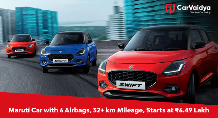Maruti Car with 6 Airbags, 32+ km Mileage, Starts at ₹6.49 Lakh