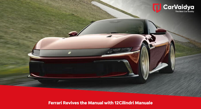 Ferrari Revives the Manual with 12Cilindri Manuale 