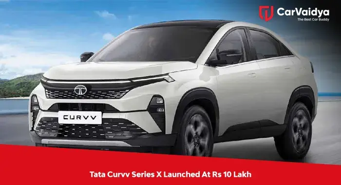 Tata Curvv Series X Launched At Rs 10 Lakh
