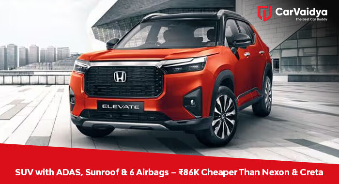 SUV with ADAS, Sunroof & 6 Airbags – ₹86K Cheaper Than Nexon & Creta