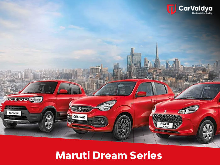 Maruti has launched its Dream Series priced at just 4.99 lakhs.