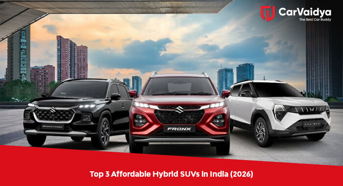 Top 3 Affordable Hybrid SUVs in India (2026)