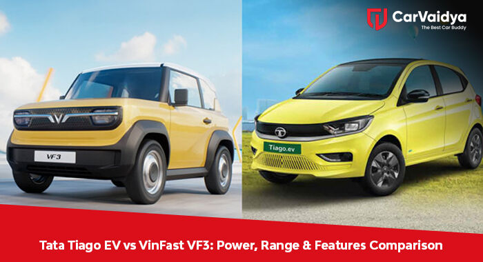 Tata Tiago EV vs VinFast VF3: Power, Range & Features Comparison