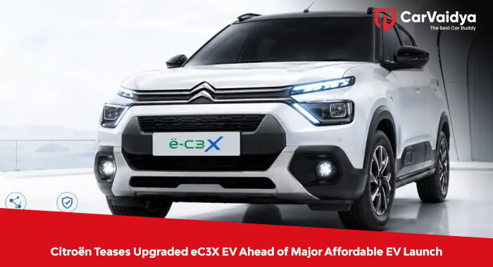 Citroën Teases Upgraded eC3X EV Ahead of Major Affordable EV Launch