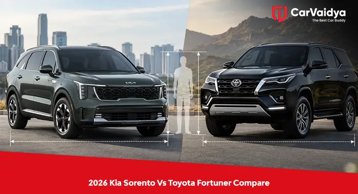2026 Kia Sorento Vs Toyota Fortuner Compared