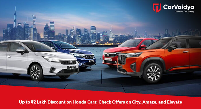 Up to ₹2 Lakh Discount on Honda Cars: Check Offers on City, Amaze, and Elevate