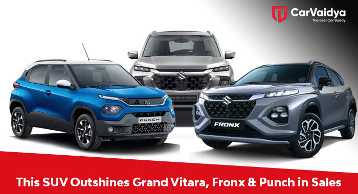 This SUV Outshines Grand Vitara, Fronx & Punch in Sales
