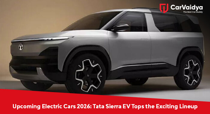 Upcoming Electric Cars 2026: Tata Sierra EV Tops the Exciting Lineup