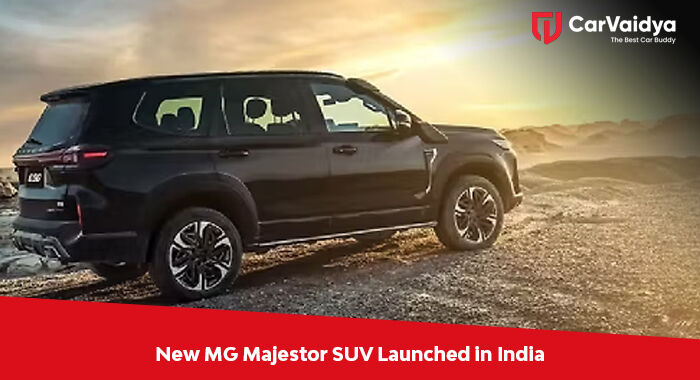New MG Majestor SUV Launched in India