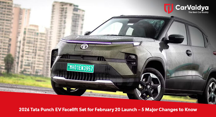 2026 Tata Punch EV Facelift Set for February 20 Launch – 5 Major Changes to Know