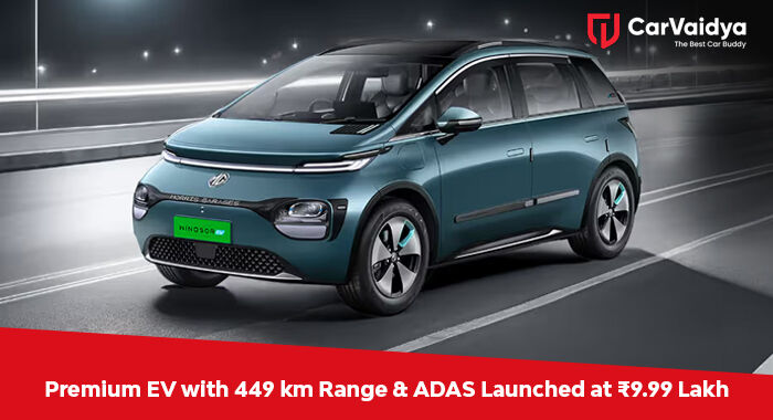 Premium EV with 449 km Range & ADAS Launched at ₹9.99 Lakh