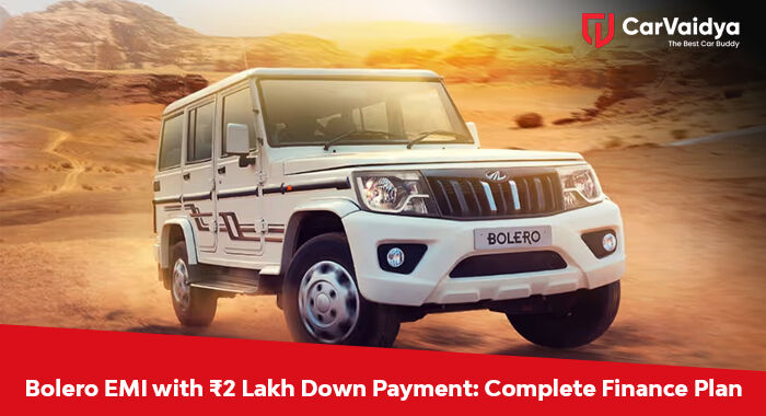 Bolero EMI with ₹2 Lakh Down Payment: Complete Finance Plan