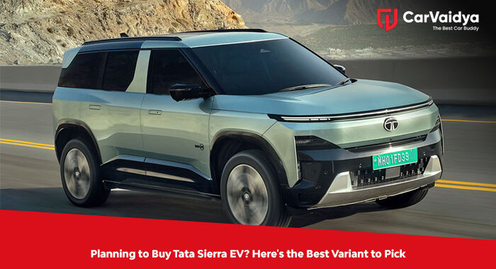 Planning to Buy Tata Sierra EV? Here's the Best Variant to Pick