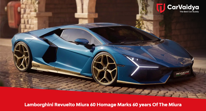 Lamborghini Revuelto Miura 60 Homage Marks 60 years Of The Miura