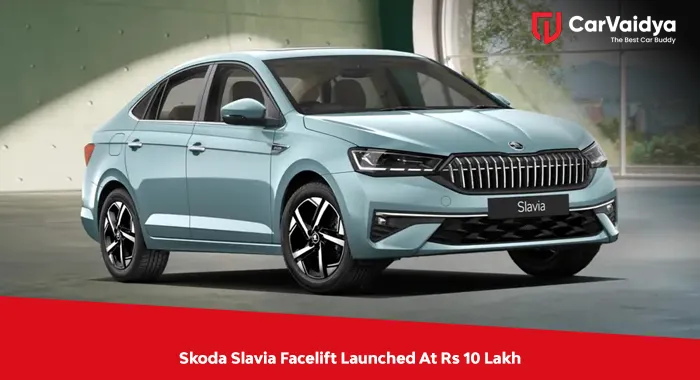 Skoda Slavia Facelift Launched At Rs 10 Lakh