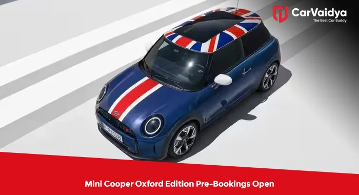 Mini Cooper Oxford Edition Pre-Bookings Open