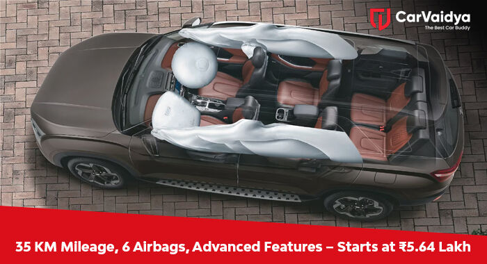35 KM Mileage, 6 Airbags, Advanced Features – Starts at ₹5.64 Lakh