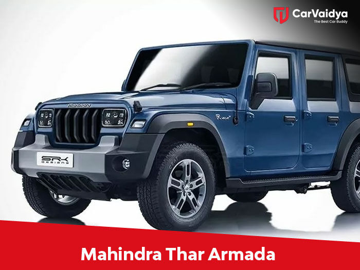 Mahindra Thar Armada Base To Top – 4 Variants Spied Testing Together