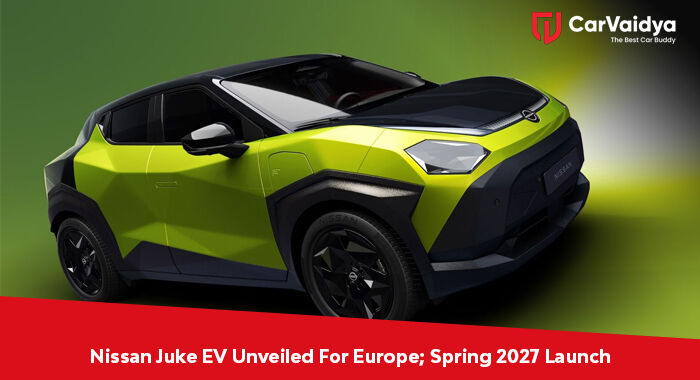 Nissan Juke EV Unveiled For Europe; Spring 2027 Launch