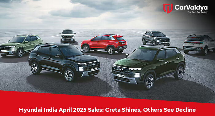 Hyundai India April 2025 Sales: Creta Shines, Others See Decline