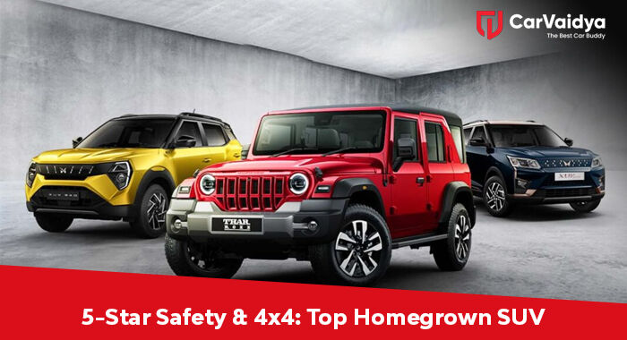 5-Star Safety & 4x4: Top Homegrown SUV