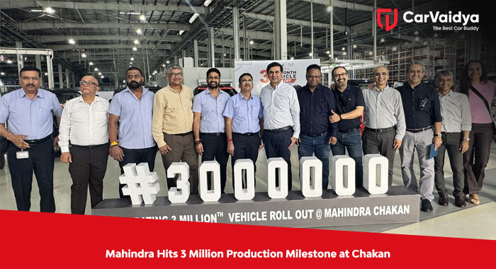 Mahindra Hits 3 Million Production Milestone at Chakan